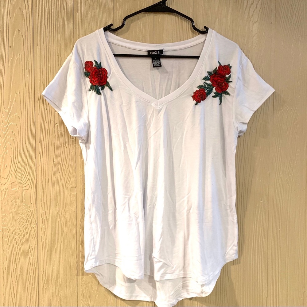 White Rose Shirt
